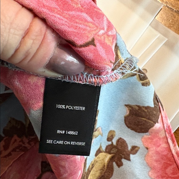 Torrid Harper floral shirt sz 0 0X 1749 - Picture 7 of 7